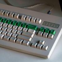G Green Alert Keycap PBT sublimación térmica de cinco lados Cherry Profill nical teclado accesorios para ordenador PC - details 5