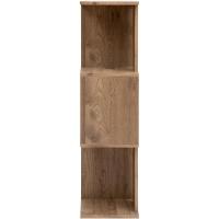 Estantería decorativa/estantes flotantes/Estantería de madera/Estantería con 4 estantes, oficina,modular, sala de estar, biblioteca - Display Shelf SRK-W3 - Marrón ceniza - details 4