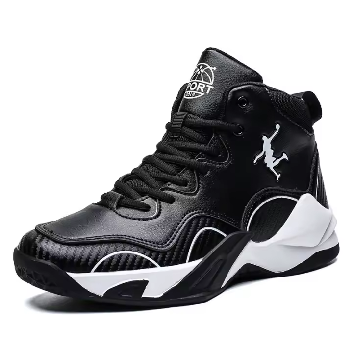 Zapatillas de baloncesto para hombres, calzado de entrenamiento antideslizante, zapatos deportivos de alta calidad, cuatro estaciones - 1