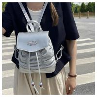 Mochila informal De Moda para Mujer, Bolsa Plisado Premium De Estilo universitario - details 14