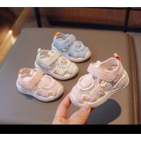 Verano nuevo bebé niño sandalias suela suave funcional zapatos bolsa cabeza anti-kick bebé niña zapatos - details 5