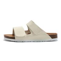 Sandalias clásicas de corcho de cuero para hombre, zapatillas, diseño de marca de lujo, Sandalias planas con correa y hebilla, zapatillas, zapatos - details 6