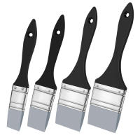 Juego de pinceles de silicona para pintura de resina, 4 piezas, moldeador de Color, catalizador, 1 1,5 2 2,5 pulgadas de ancho - details 2