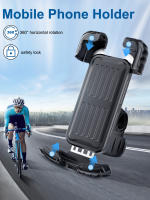 Soporte de teléfono móvil para bicicleta y motocicleta, soporte de navegación GPS, rotación de 360 ° - details 0