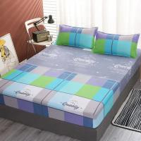 Sábana Elástica Ajustable Cubierta de Colchón Antideslizante y a Prueba de Polvo con Fundas de Almohada Ropa de Cama y Baño - details 5