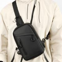 Bolso informal con tirantes laterales para hombre, bolso de pecho de Color sólido, bolso de hombro masculino, bolso deportivo, bolso cruzado para teléfono Oxford, deporte - details 9