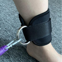 2Pc Ankle Straps for Cable Machines Padded Cuffs for Leg Exercise Workouts - details 0