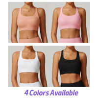 Top de Yoga con Espalda Abierta para Mujeres Sports Bra Deportivo Transpirable con Corte Trasero - details 1