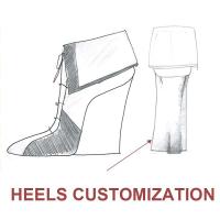 Zapatos de cuero de tacón alto antideslizantes planos cómodos con remaches plateados de moda de nuevo diseño para mujer - details 1