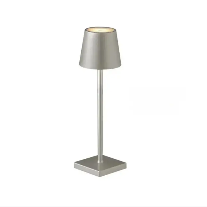 Lámpara De Mesa LED Sin Cable Con 3 Niveles De Iluminación Táctil Recargable USB Para Decoración De Habitaciones Estudio Oficina Barra - 1