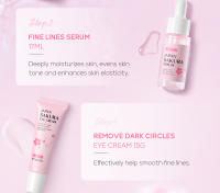Sakura-Juego de cuidado de la piel, limpiador Facial, crema Facial hidratante, protector solar, mascarilla hidratante, tóner, crema para ojos, suero Facial brillante - details 12