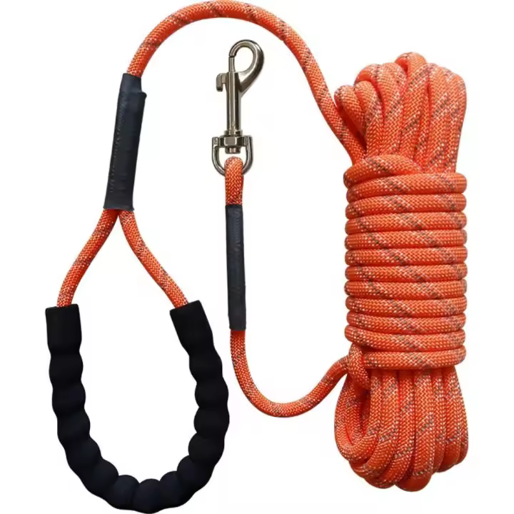 Correa para perro resistente y resistente, correa larga reflectante para mascota, 2/3/5/10/15/20m, 8mm, cuerda de tracción para gato al aire libre - 1