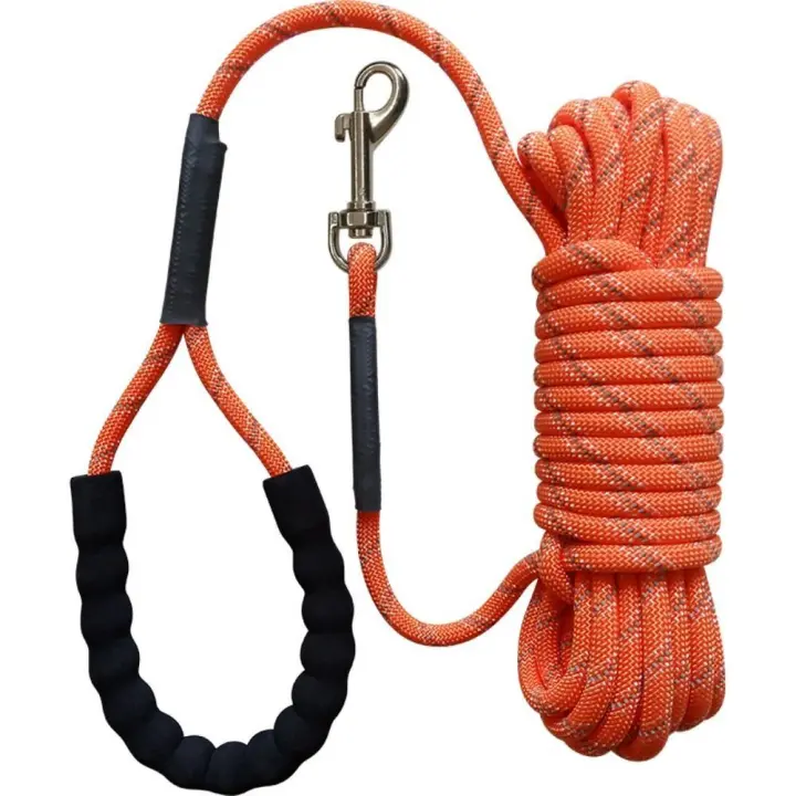 Correa para perro resistente y resistente, correa larga reflectante para mascota, 2/3/5/10/15/20m, 8mm, cuerda de tracción para gato al aire libre - 1