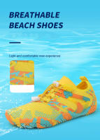 Zapatos de agua de verano para mujer, zapatillas de playa de camuflaje descalzas, natación al aire libre, deportes de vadeo, zapatos acuáticos de secado rápido suave - details 8