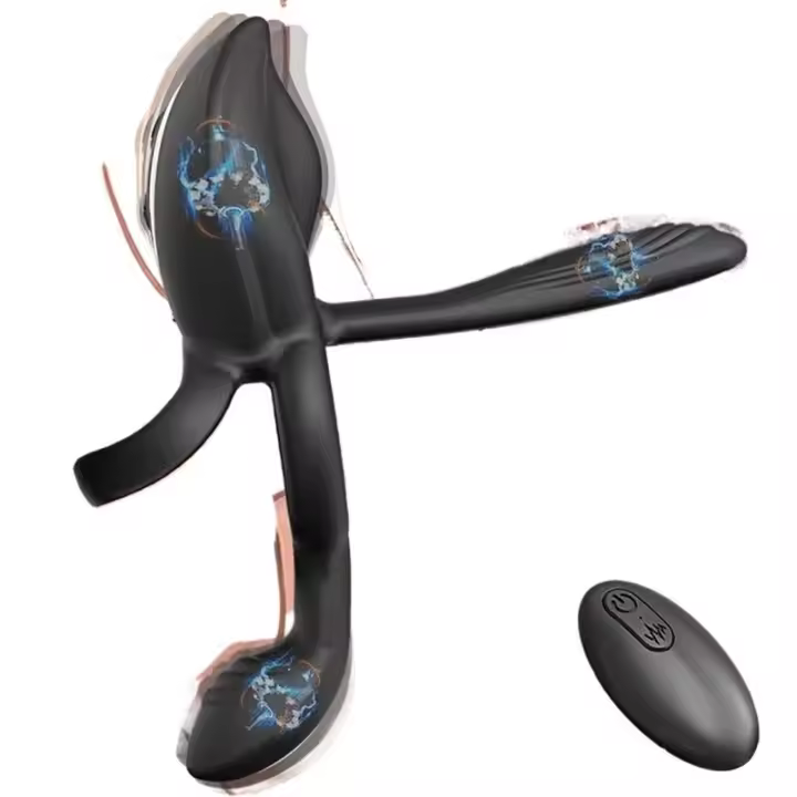 Leten-anillo vibratorio para retrasar la eyaculación masculina, estimulador Anal del clítoris y punto G, juguete sexual para adultos para parejas - 1