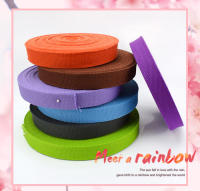 Meetee Cinta Adhesiva de Lona de 8 Metros y 38 Mm para Bricolaje, Accesorios de Costura de Ropa, Decoración de Fiestas y Bodas, Material Spandex/Nylon - details 0
