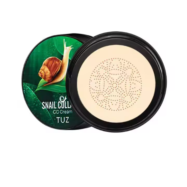 Corrector de cabeza de hongo, accesorios de maquillaje con forma de caracol, colágeno Airs, hidratante - 1
