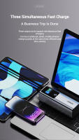 PowerBank 27000mAh PD140W carga rápida PD3.1 carga rápida, estación de fuente de alimentación de gran capacidad para viajes al aire libre pantalla LED - details 5