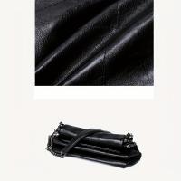 Nuevo bolso de hombro para mujer de otoño e invierno, elegante bolso cruzado con cadena, bolso versátil para las axilas de gran capacidad, bolso de mano tipo mensajero bordado simple. - details 6