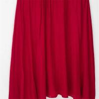 Vestido largo de verano 2025 PB y ZA versátil, informal, sin mangas, con cuello redondo, tejido de punto, para mujer - details 3