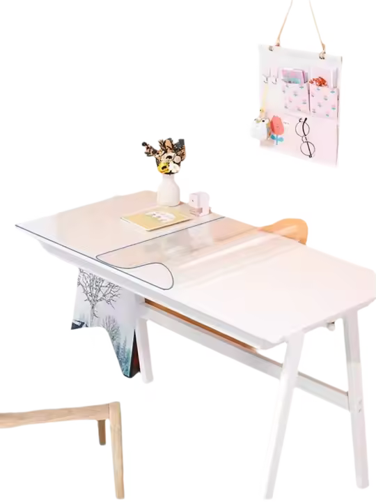 Estudiantes MATS PVC plástico transparente mantel impermeable cubierta antideslizante Escritorio tapete de mesa personalizado - 1