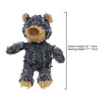 Oso de peluche resistente al desgaste para mascotas, juguetes para masticar con voz, suministros interactivos para perros y cachorros - details 9