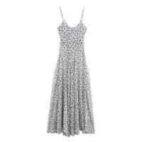 Nuevo estilo clásico elegante versátil vestido largo de lunares para mujer de moda 5039226 - details 0
