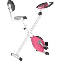 Bicicleta Estática Plegable 8 Niveles Resistencia Magnética Bicicleta Vertical con Volante de Inercia X-Bike Ritmo Cardíaco Pulsómetro Asiento Ajustable Carga 110 kg - details 9