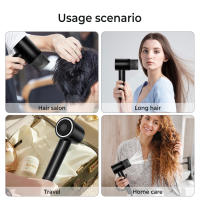 Secador de pelo de alta velocidad sin escobillas Secador de pelo de iones negativos para el hogar Secador de pelo de alta velocidad de secado rápido de alta potencia - details 7