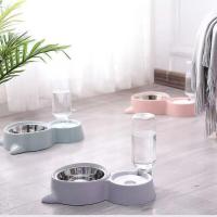 Dispensador de agua automático 2 en 1 para mascotas, cuenco para perros y gatos, recipiente para comida - details 1