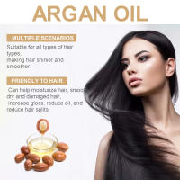 La loción para el cabello densa con aceite de nuez marroquí de Eelhoe previene la caída del cabello, solidifica, suaviza el cabello, nutre, masajea el cuero cabelludo y - details 4