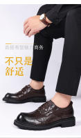 Nuevos zapatos casuales de piel de oveja de primera capa, zapatos de hombre de cuero para negocios - details 3