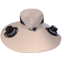 Sombrero de camping, sombrero con ventilador solar, actividades de verano, ventilación estable, equipo cómodo para exteriores, diseño de ala grande 48*48*8 cm - details 2