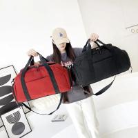 Bolsa de equipaje seca y húmeda separada con compartimento para zapatos independiente, bolso de lona de viaje, entrenamiento, Fitness, deportes, gimnasio, bolsa de Yoga - details 15