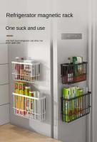 Estantes de refrigeración magnéticos para refrigerador, almacenamiento Simple y moderno, cestas refrigeradas montadas en la pared de salón, cocina - details 0