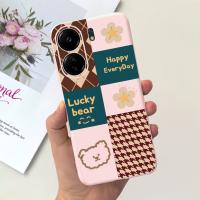 Funda trasera para Xiaomi Poco C65, cubierta suave de silicona líquida mate con estampado de dibujos animados de flores, protección a prueba de golpes - details 2