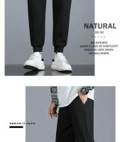 Sencillo, cómodo, informal para hombre, clásico y versátil en otoño invierno, juvenil y holgado, pantalones combinados con forro polar. - details 6