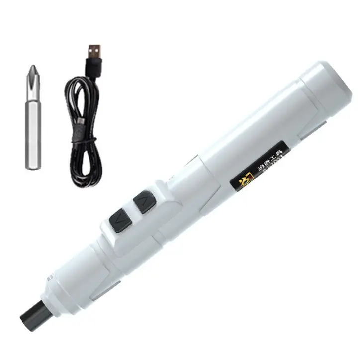 Destornillador recargable eléctrico 3.6v pequeño sin cable Kit de destornillador rápido USB Adecuado para el hogar Herramienta y mejora del hogar - 1