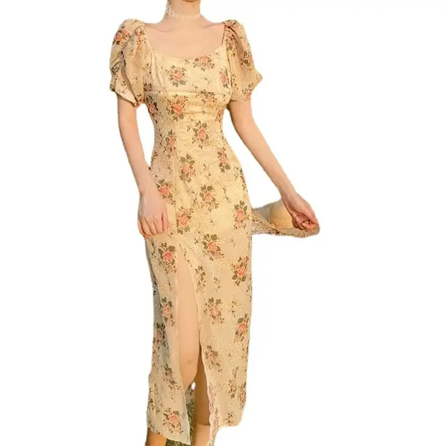 Vestidos largos y suaves de playa estilo coreano para ocasiones especiales - 1