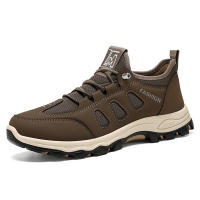 Zapatos de senderismo para hombres al aire libre Suela suave, ligera, para edades medias y mayores, zapatillas deportivas - details 1