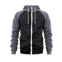 Sudadera deportiva para hombre, top con mangas de color en contraste, moda casual - details 12