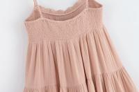 Ropa de mujer europea y americana, camisón de tirantes cortos de tul popular - details 10