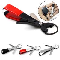 Herramienta afilada de acero inoxidable para atar nudos, cortaúñas de pesca con mosca, cortador de línea, anzuelo rápido, anudador de uñas - details 1