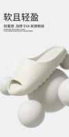 Zapatillas deportivas desgaste exterior verano de los hombres de fondo grueso interior hogar antideslizante sandalias eva playa de las mujeres zapatillas frescas pareja - details 2