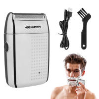 Waterproof Mini Electric Razor Men Beard Trimmer Shaving Machine Gift for Father's Day and Birthday - details 4
