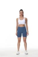 Nuevos pantalones cortos deportivos de cintura alta sin costuras con forma de sonrisa para mujer, pantalones cortos de entrenamiento de Yoga con realce, pantalones cortos sexys para correr y Fitness - details 14