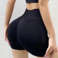 Pantalones Cortos de Yoga para Mujer Entrenamiento de Glúteos, Sin Costuras, Elásticos, Cintura Alta, Control de Barriga, Pantalones Fruncidos - details 4