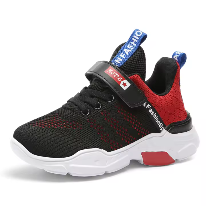 Zapatos deportivos para niños, zapatillas de tenis transpirables para exteriores, cómodas, antideslizantes, para correr - 1