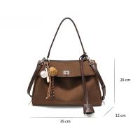 2025 Nuevo Esmerilado Cuero Commuter Casual Hombro Axila Bolsa Hembra Cien Hombro Crossbody - details 2