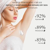 Crema blanqueadora para blanquear el cuerpo, ilumina las axilas, codos, rodillas, eliminación de articulaciones, partes íntimas, manchas oscuras, melanina, crema blanqueadora de nieve, 30ml - details 1
